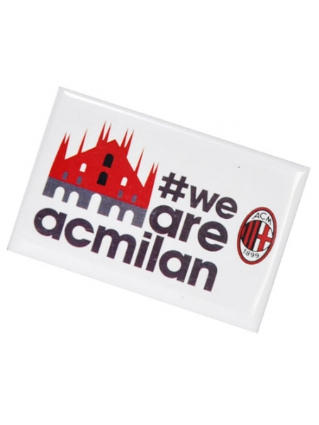 Magnete in metallo duomo WEAREACMILAN